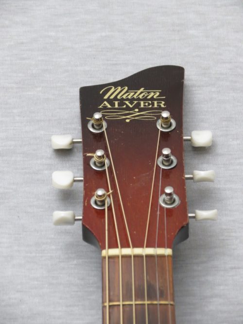 Sold - Maton Alver Archtop Acoustic c.1965 - Image 7