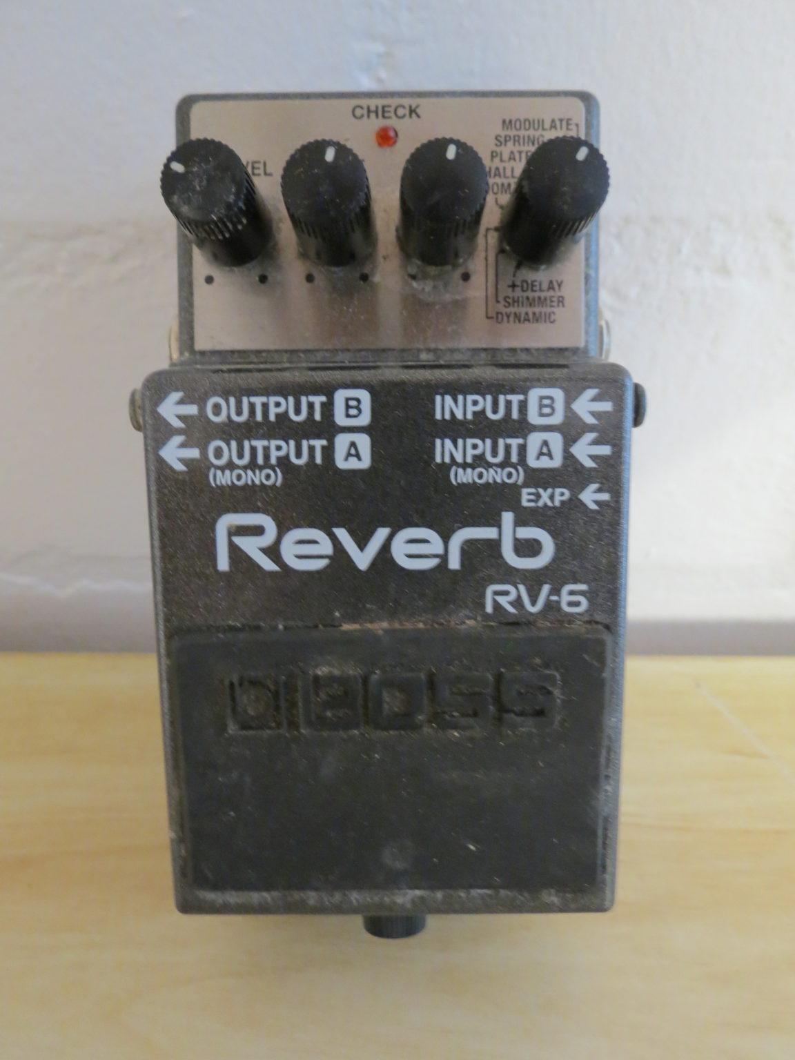 SOLD – Boss Reverb RV6 - Capital Vintage Guitars