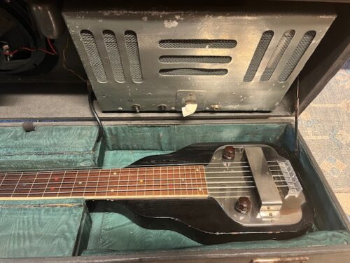 Maxim Lap Steel Guitar with Amp-In-Case c.1950