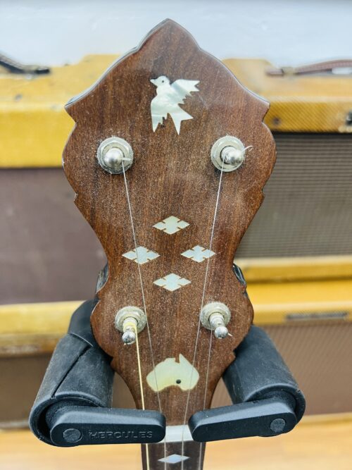 White Swallow 'Diamond Special' 5-string Banjo - Image 4