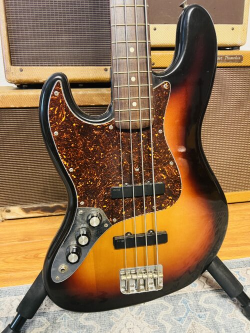 1985 Fender MIJ Jazz Bass LH - Image 3