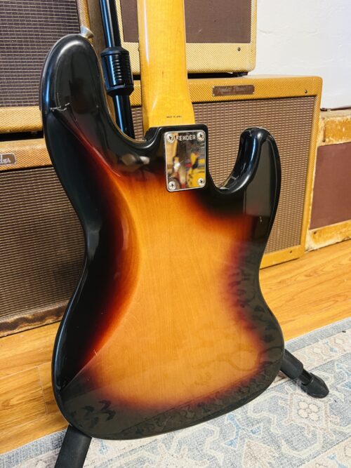 1985 Fender MIJ Jazz Bass LH - Image 5